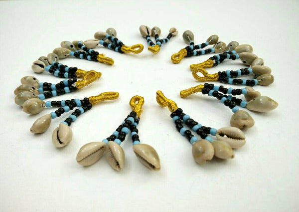Cowrie Shell Tassels Beautiful Cowry Shell Jewelry Tassels Costume Designing Mini Conch Tassels DIY Dress Bags Cushions Necklace Bracelet