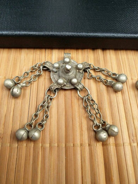 Kuchi Waziri Turkoman Button DIY Findings Belly Dancing Costume Supply Dress Designing Tribal Vintage Afghan Handmade Rare Button/Pendant.