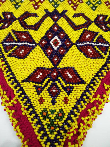 1 Dress Patch Belly Dancing Costume Supply DIY Afghan Kuchi Tribal Handmade Vintage Antique Banjara Sew On Bohemian Clothing Sewing Findings