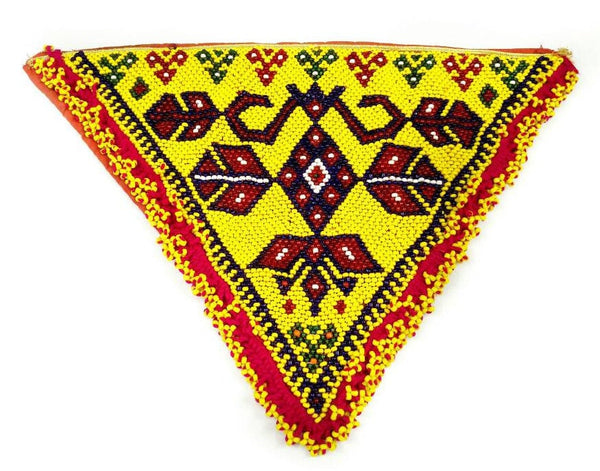 1 Dress Patch Belly Dancing Costume Supply DIY Afghan Kuchi Tribal Handmade Vintage Antique Banjara Sew On Bohemian Clothing Sewing Findings