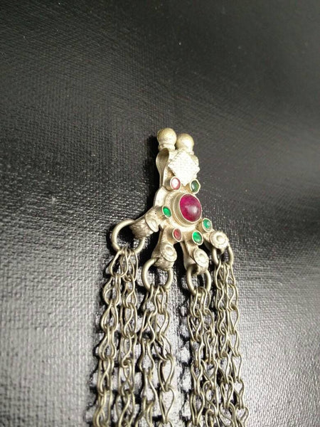 Afghan Tribal Kuchi Pendant Handmade Boho Antique Pendant Traditional Indian Beautiful Unique Ethnic Vintage Banjara Gypsy Pendant Jewelry.