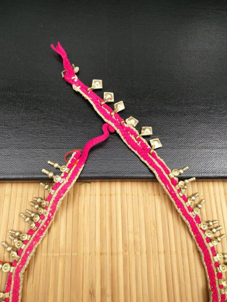 52+6 Vintage Charms Pendants DIY Costume Designing Supply Banjara Kuchi Tribal Spacer Beads Charms Findings Belly Dance Dress Jewelry Parts.