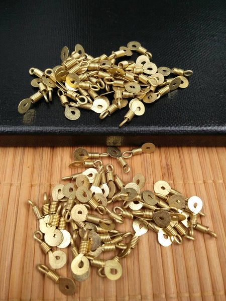 25/50/100 Charms DIY Belly Dancing Costume Jewelry Making Supply Spacers Beads Dress Design Bohemian Tribal Kuchi Afghan Handmade Findings