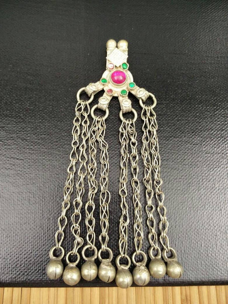 Afghan Tribal Kuchi Pendant Handmade Boho Antique Pendant Traditional Indian Beautiful Unique Ethnic Vintage Banjara Gypsy Pendant Jewelry.