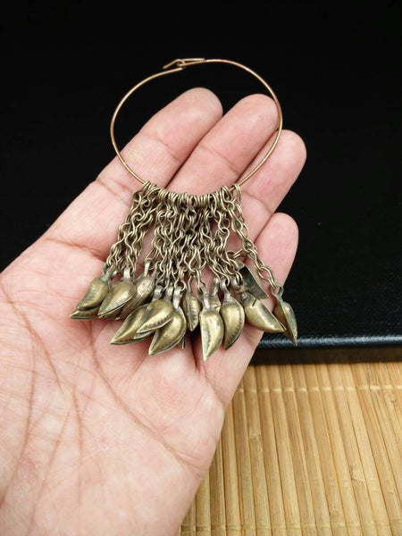 18 Vintage Charms Belly Dancing Costume Supply Jewelry Making Parts Banjara Dress Designing Charms Tribal Kuchi Afghan Handmade DIY Findings