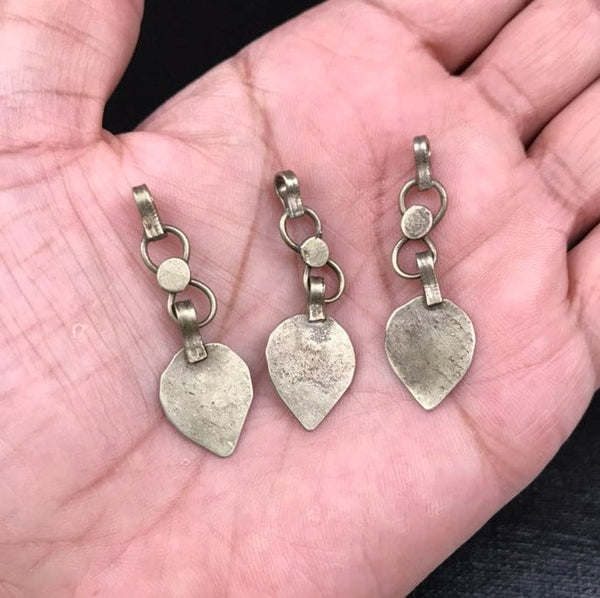 5 silver Charms DIY Belly Dance Costume Supply Dress Designing Tribal Kuchi Afghan Traditional Ethnic Handmade DIY Bohemian Jewelry Findings