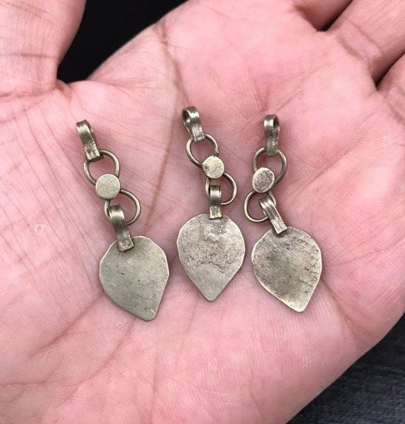 5 silver Charms DIY Belly Dance Costume Supply Dress Designing Tribal Kuchi Afghan Traditional Ethnic Handmade DIY Bohemian Jewelry Findings