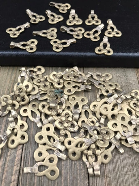 10 Vintage Charms Belly Dancing Costume Supply Banjara Dress Designing Parts Tribal Kuchi Afghan Handmade DIY Bohemian Jewelry Findings Gift