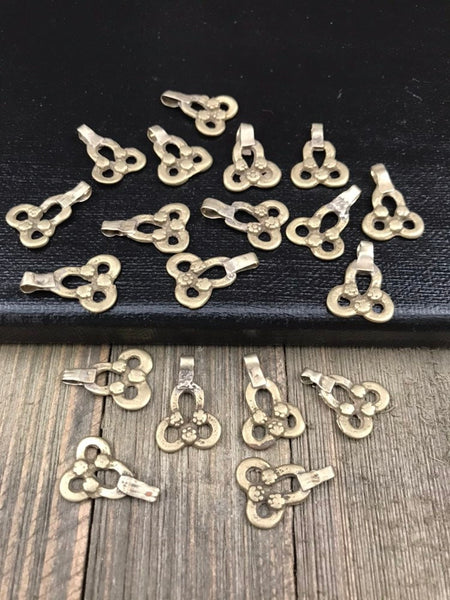 10 Vintage Charms Belly Dancing Costume Supply Banjara Dress Designing Parts Tribal Kuchi Afghan Handmade DIY Bohemian Jewelry Findings Gift